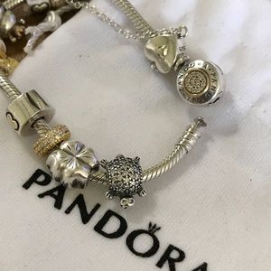 S925 Crystal Turtle Charm